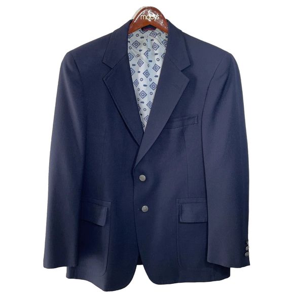 HART SCHAFFNER MARX WOLF BROTHERS JACK NICKLAUS Wool Suit 42 R (EU 52)